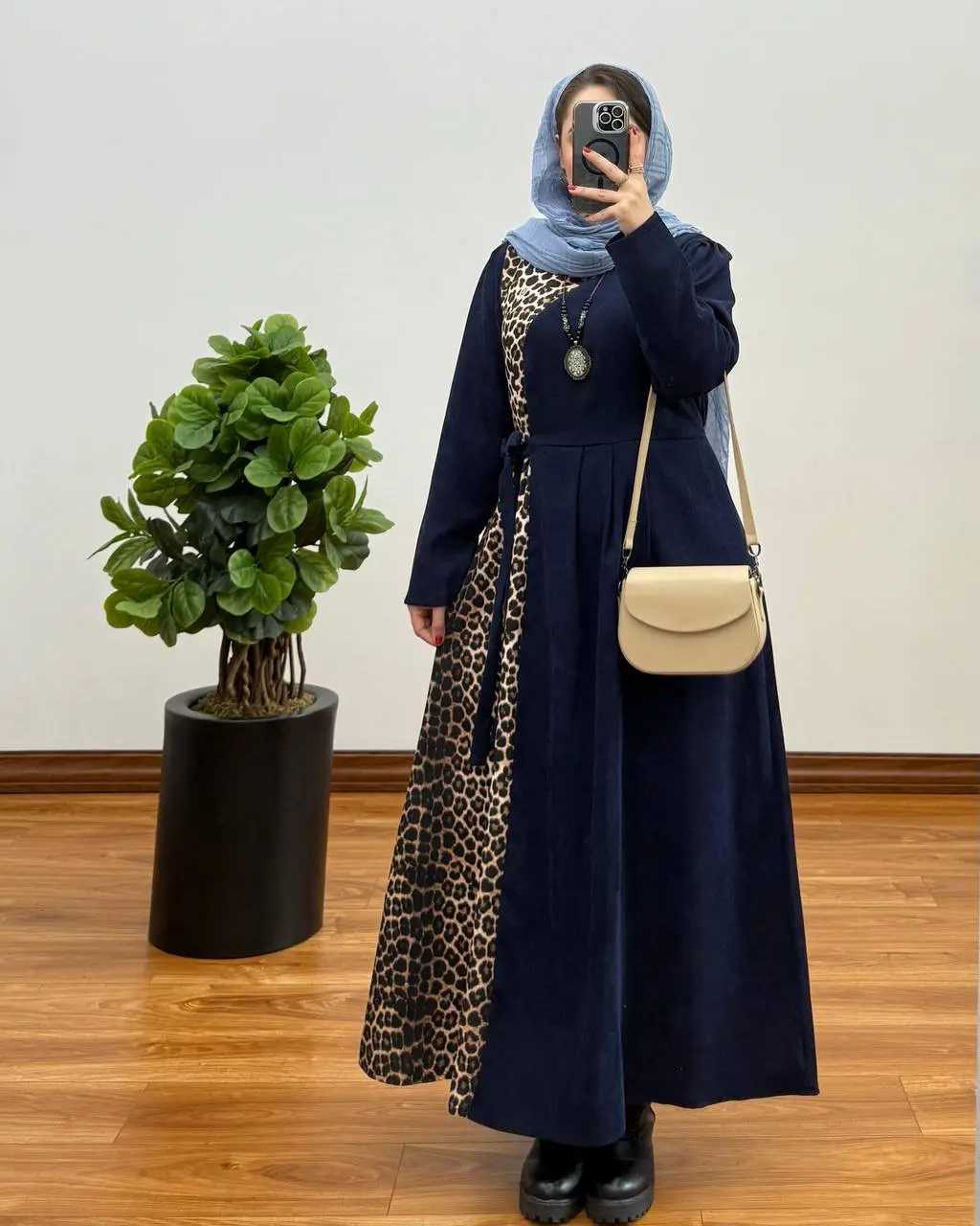پیراهن مانتویی بهنوش ۱