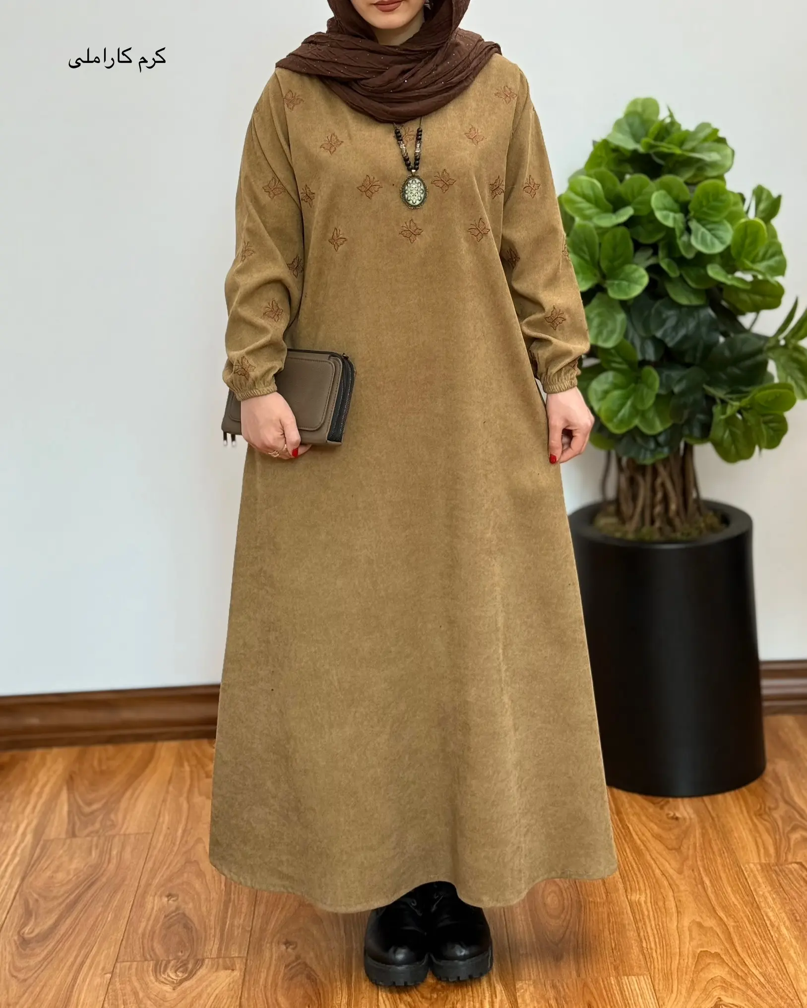 پیراهن مانتویی پروانه ۱