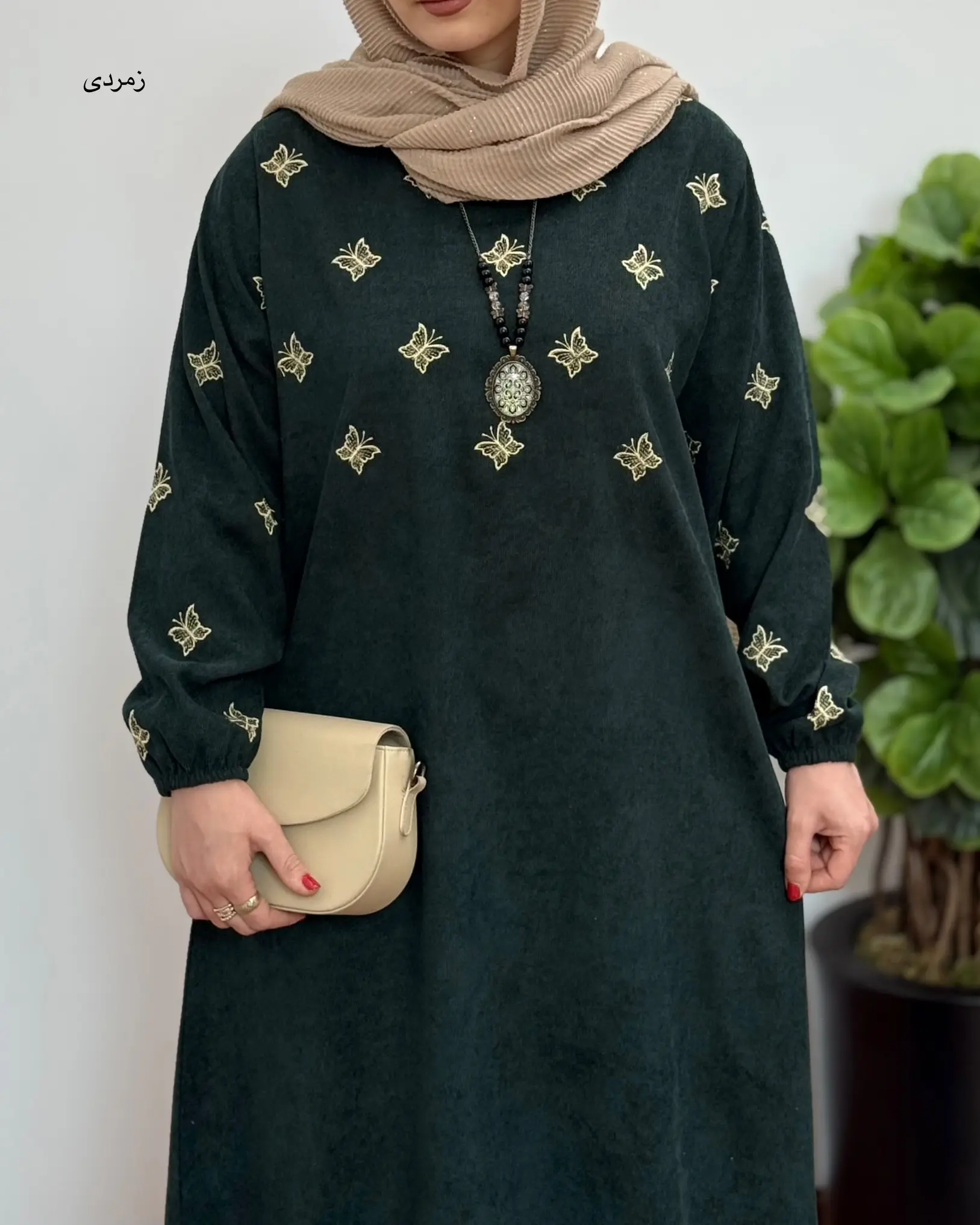 پیراهن مانتویی پروانه ۱