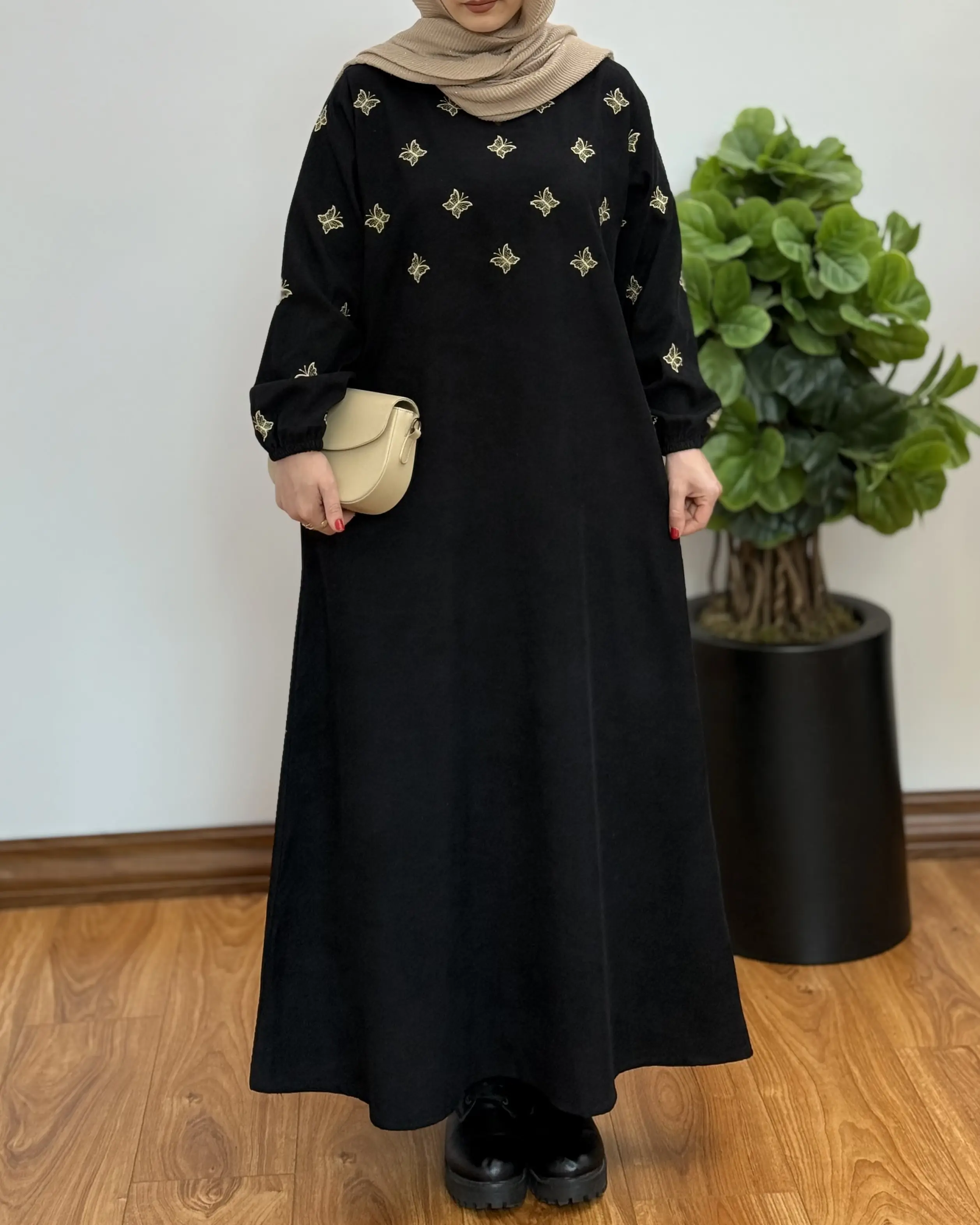 پیراهن مانتویی پروانه ۱