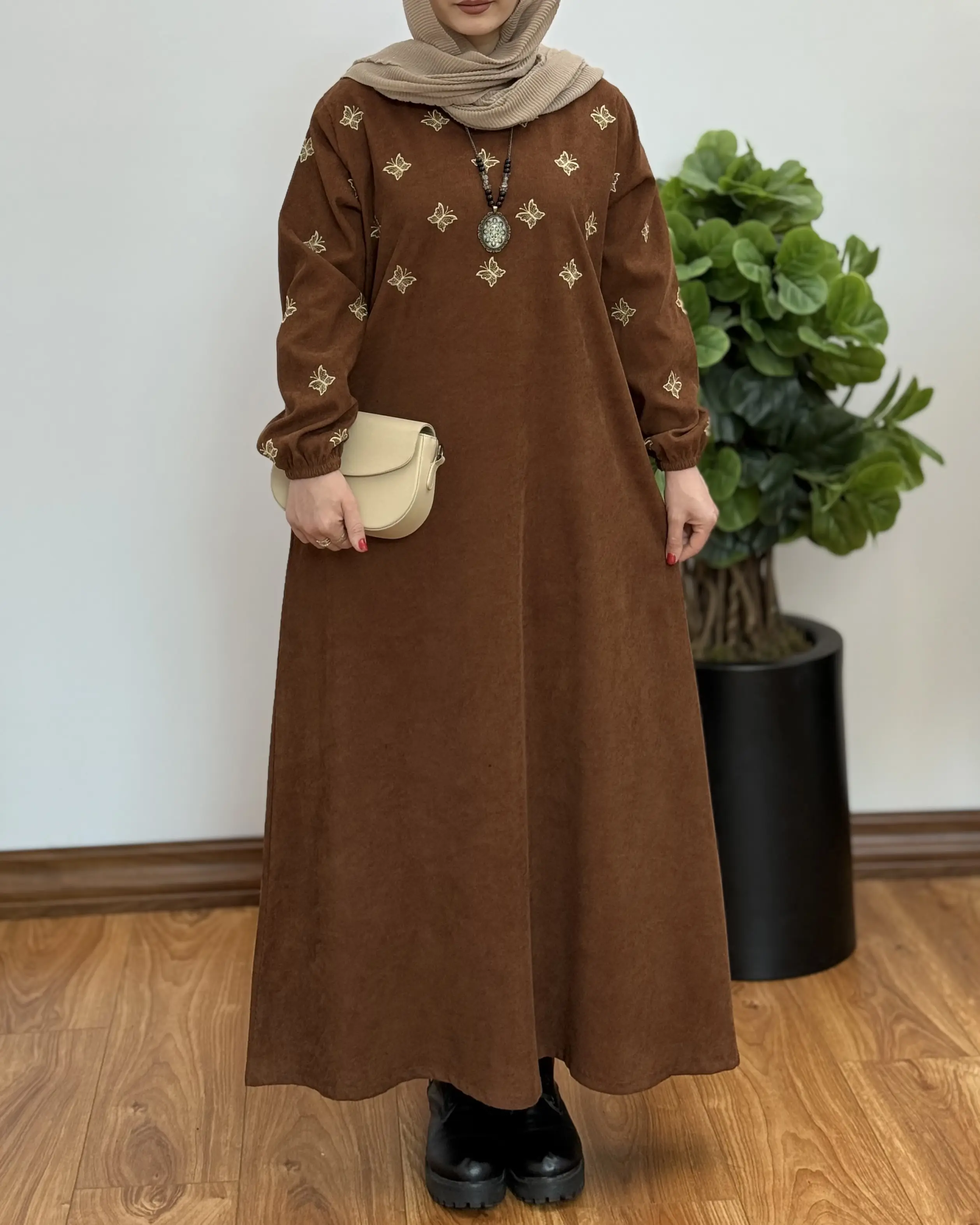 پیراهن مانتویی پروانه ۱