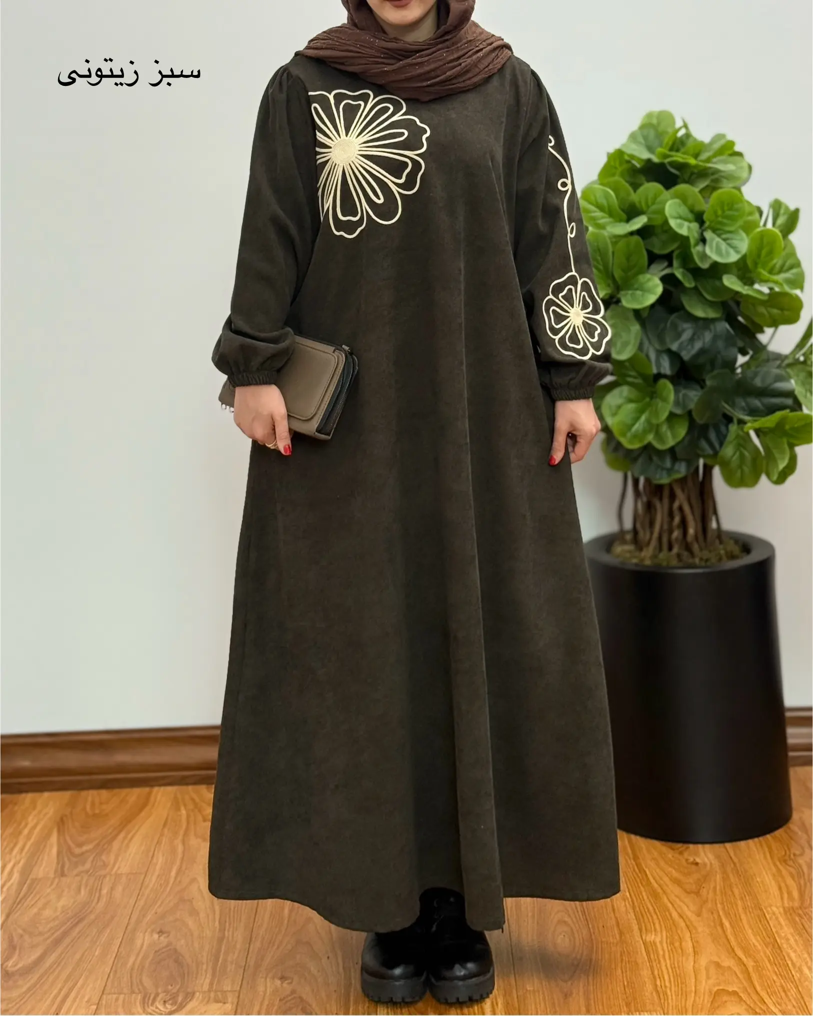 پیراهن مانتویی سوپر کلوش مهتاب