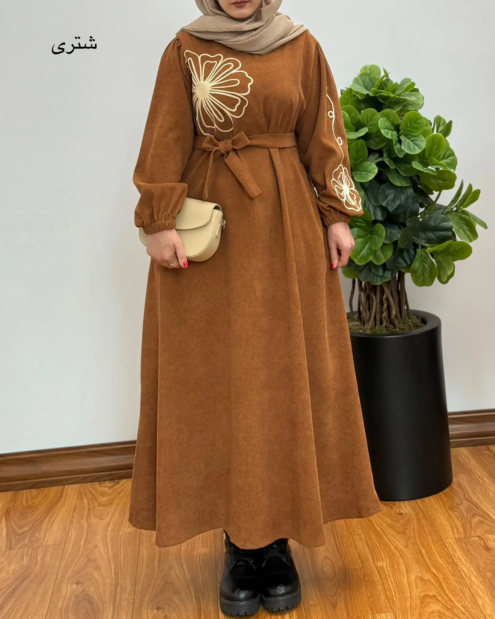 پیراهن مانتویی سوپر کلوش مهتاب