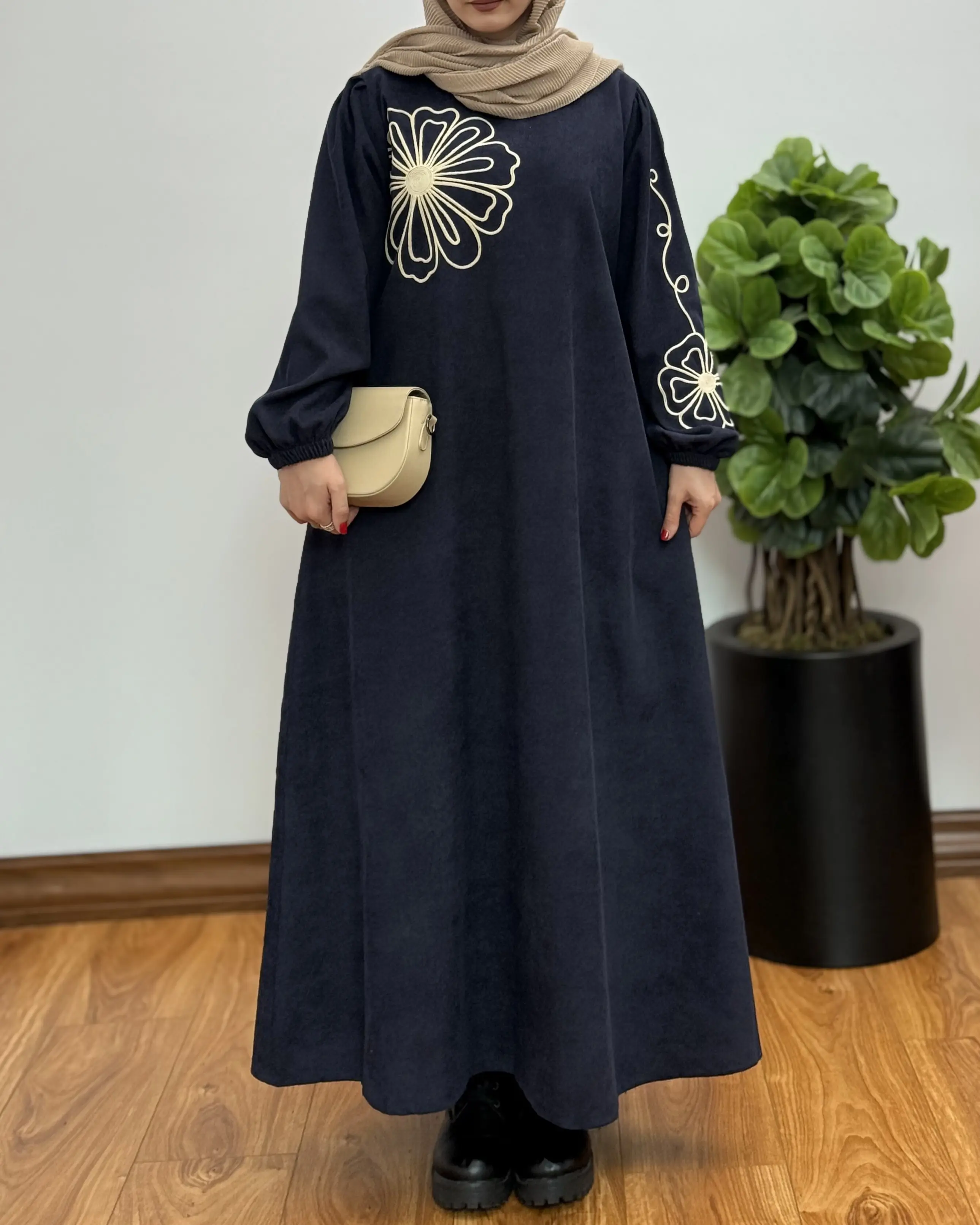 پیراهن مانتویی سوپر کلوش مهتاب