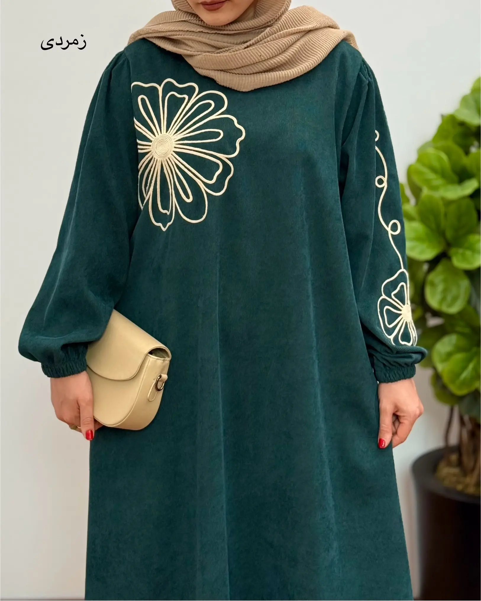 پیراهن مانتویی سوپر کلوش مهتاب