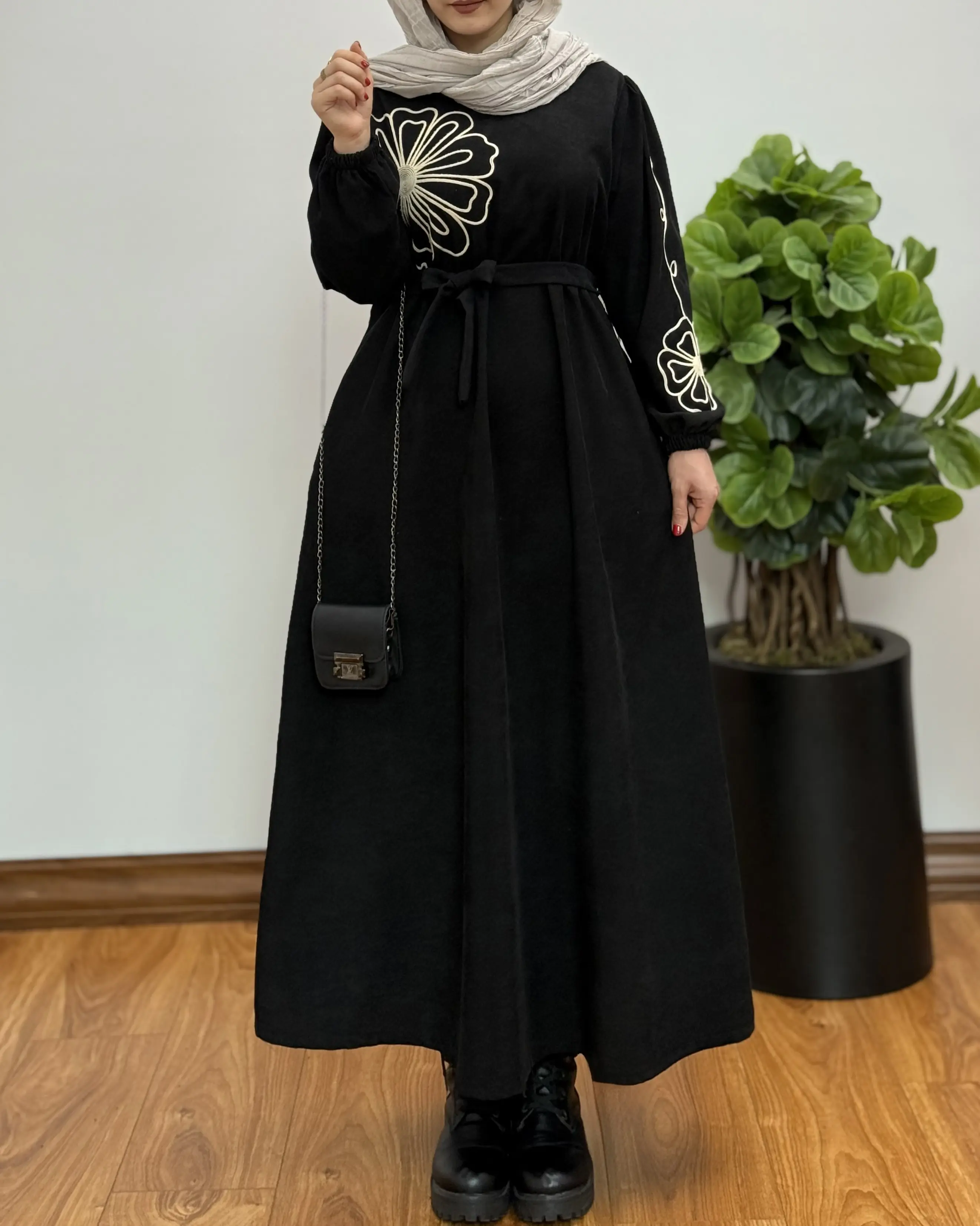 پیراهن مانتویی سوپر کلوش مهتاب