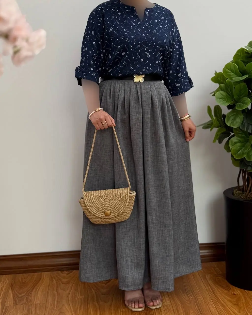 شومیز گلدار