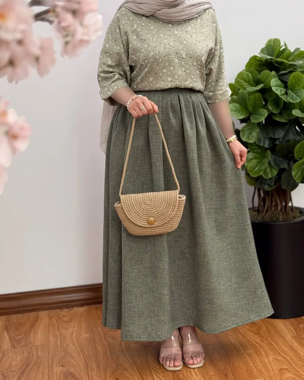 شومیز گلدار