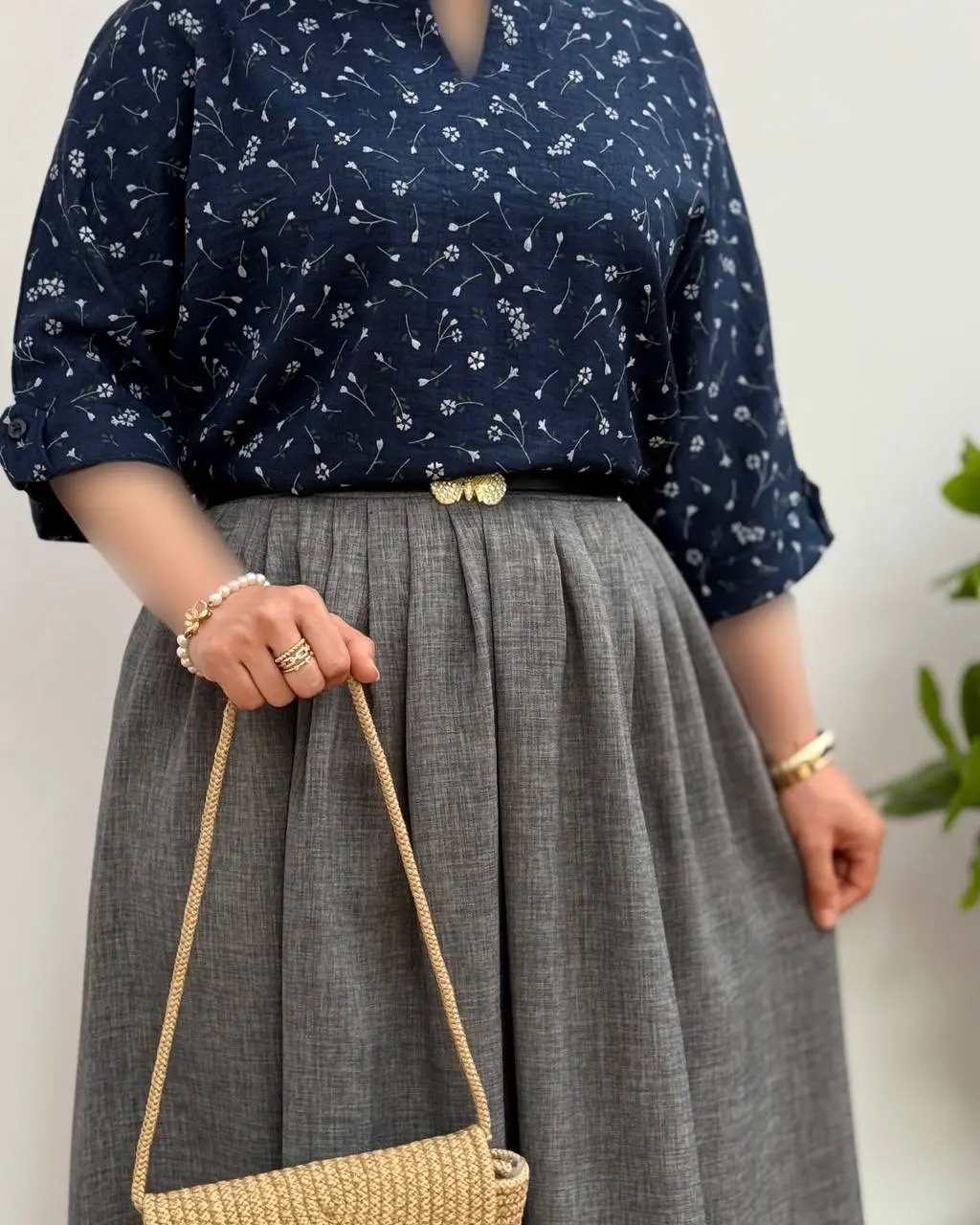 شومیز گلدار