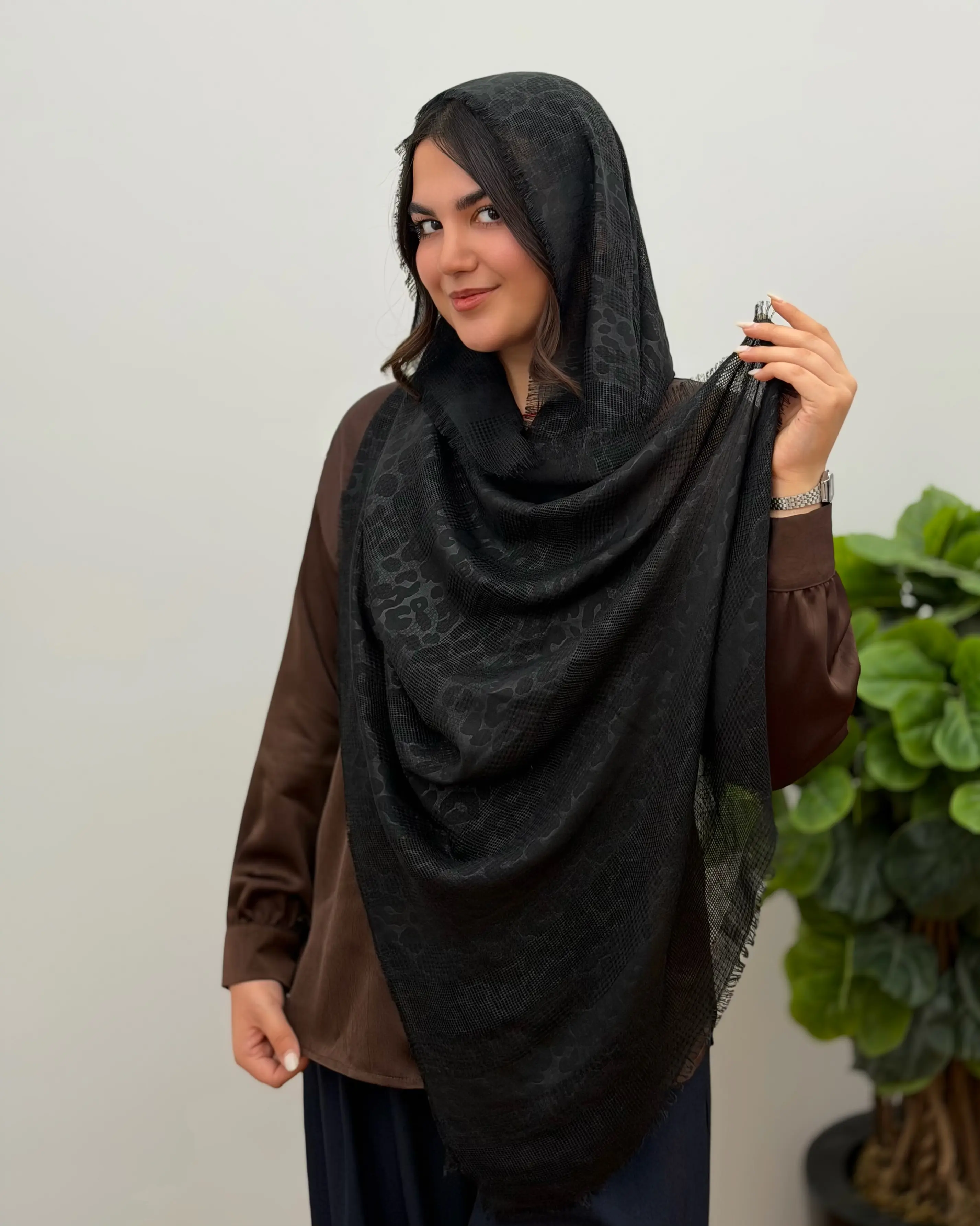 شال حصیری پلنگی