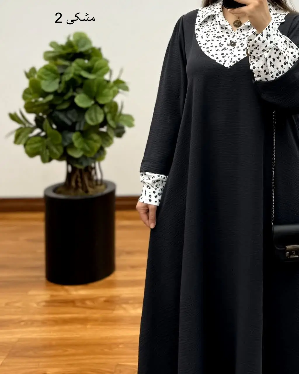 پیراهن مانتویی سوپرکلوش مهرانه بهاره