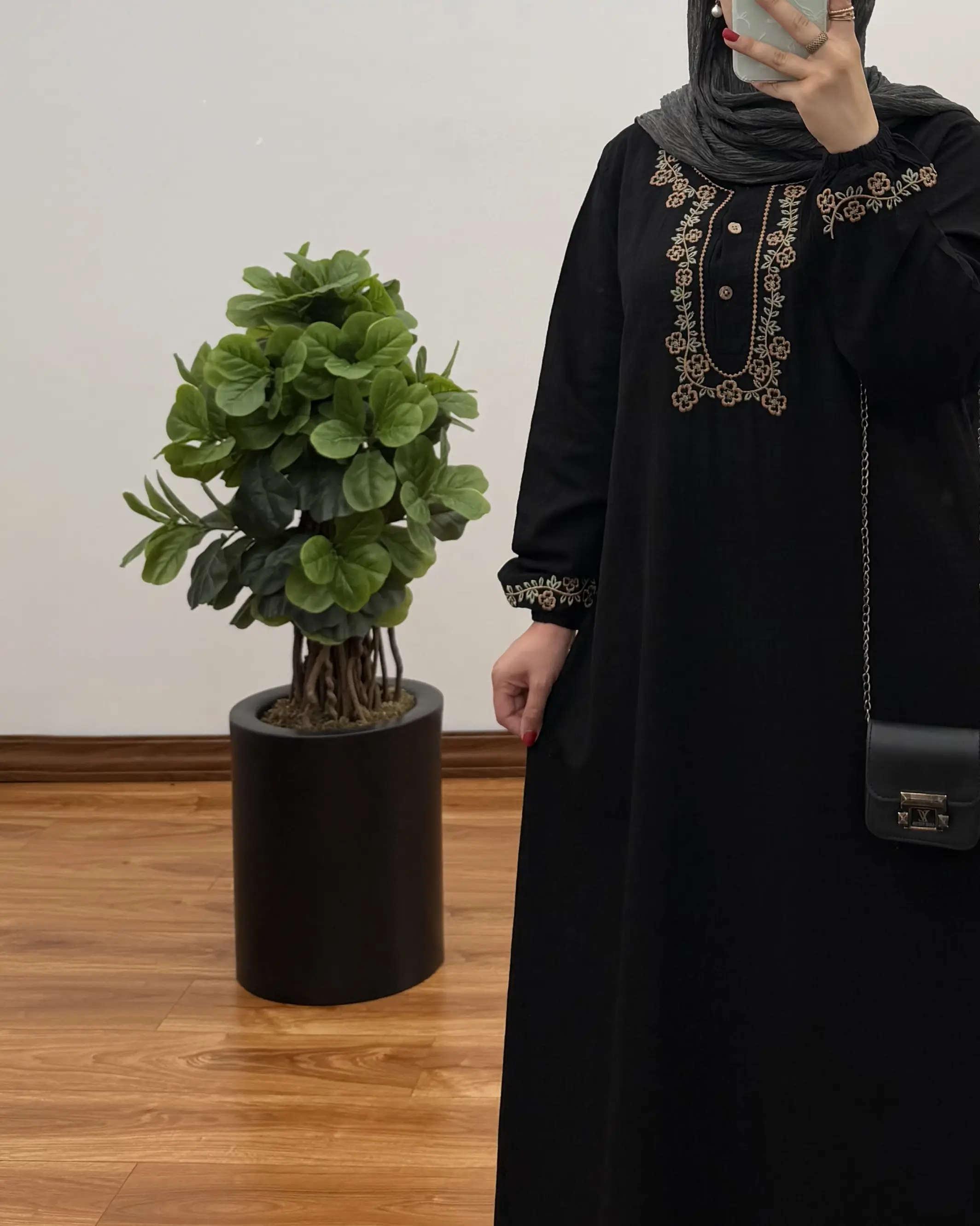 پیراهن مانتویی گیسو مدل ساره (ویژه محرم)