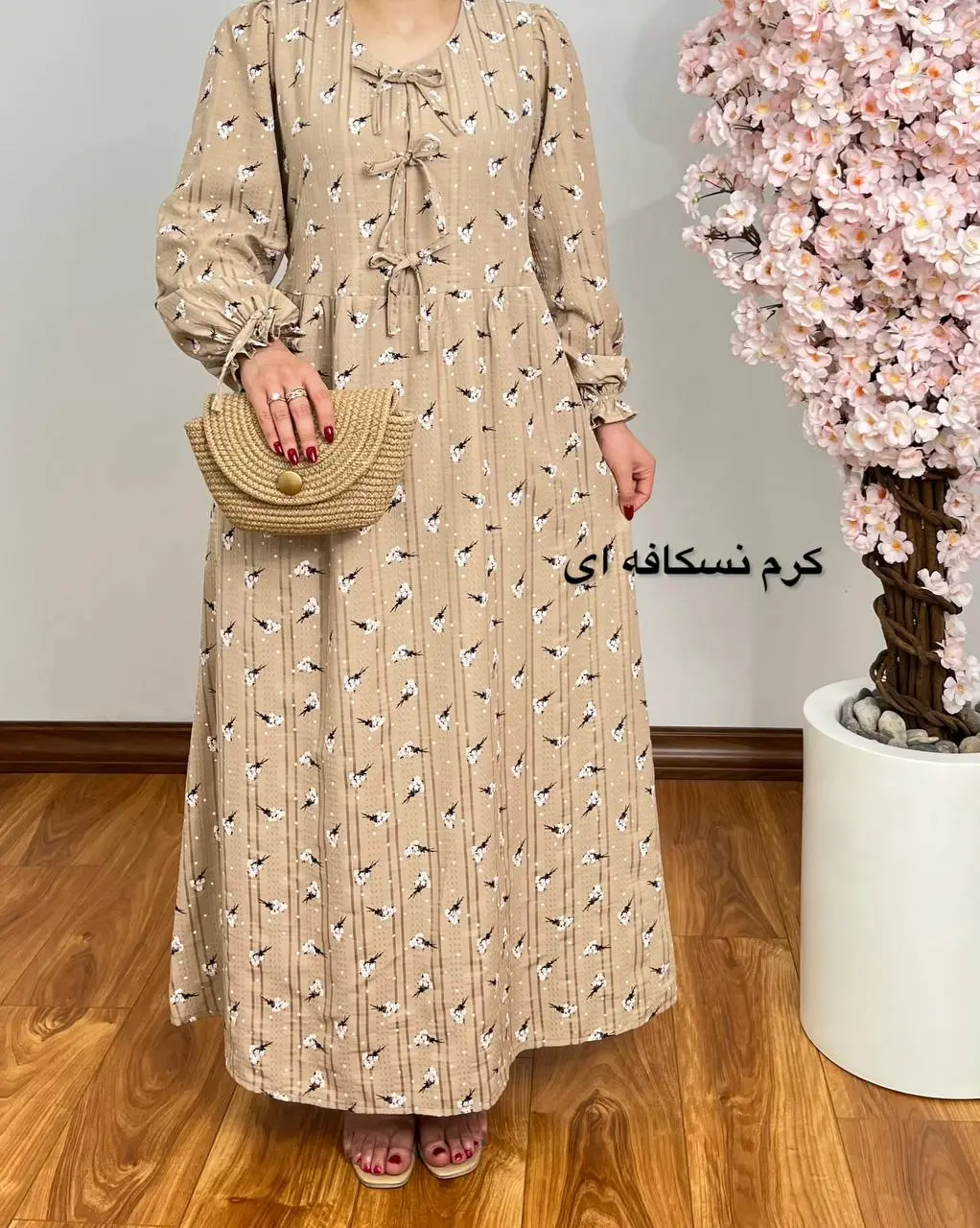 پیراهن مانتویی پریچهر