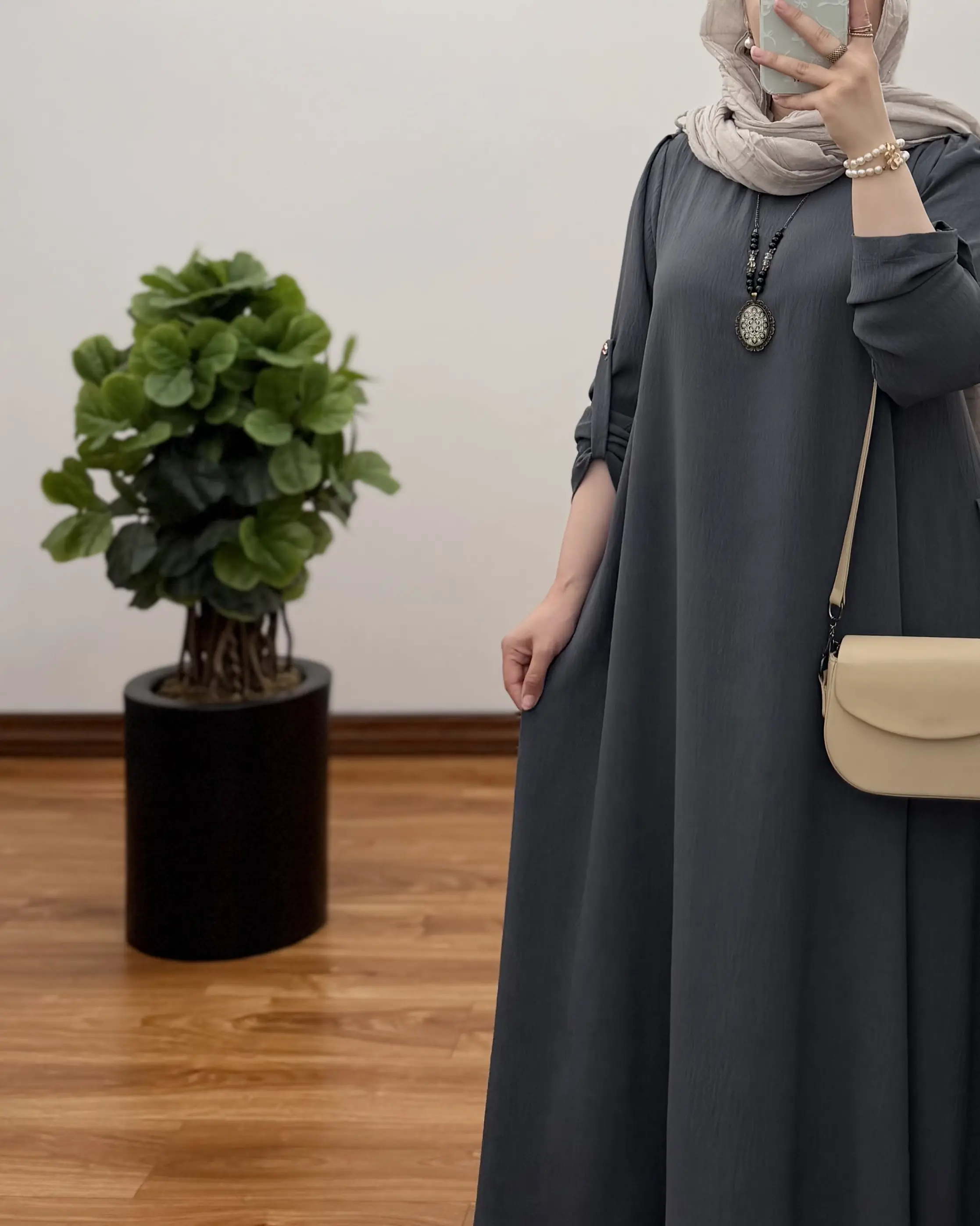 پیراهن مانتویی گیسو مدل نوردخت (ایراددار)