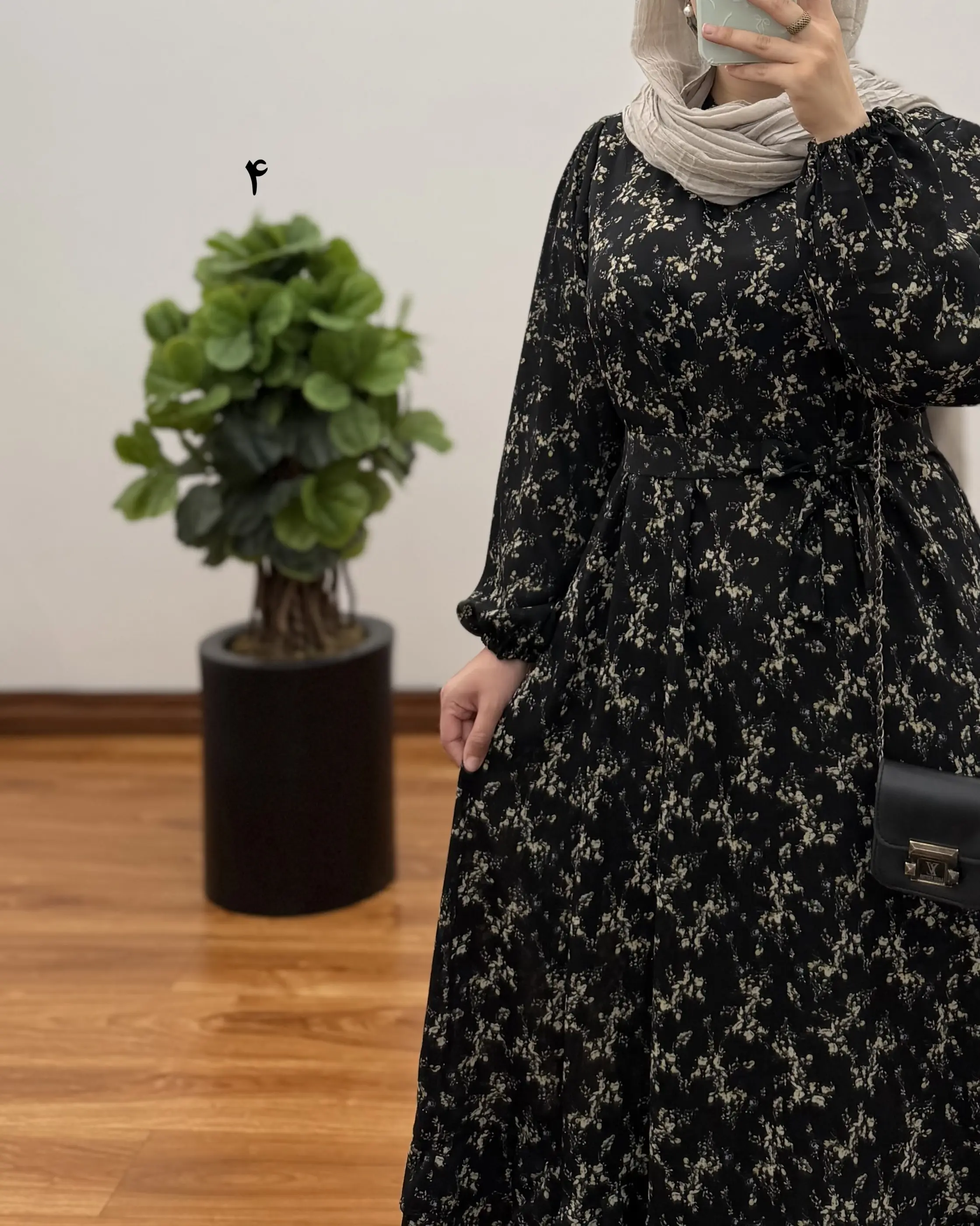 پیراهن بلند الیزه مدل آتوسا