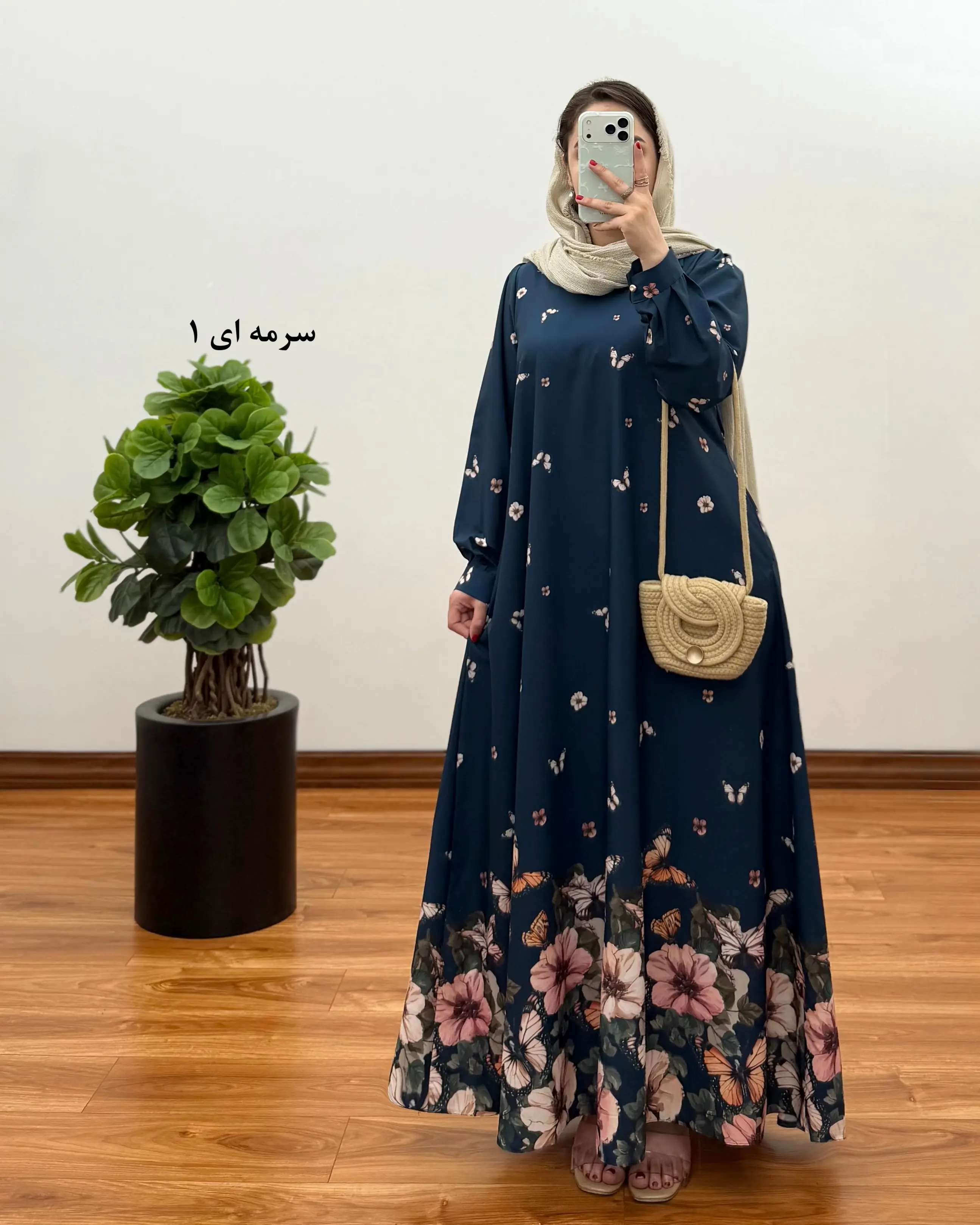 پیراهن ساحلی شیک مدل گلاب
