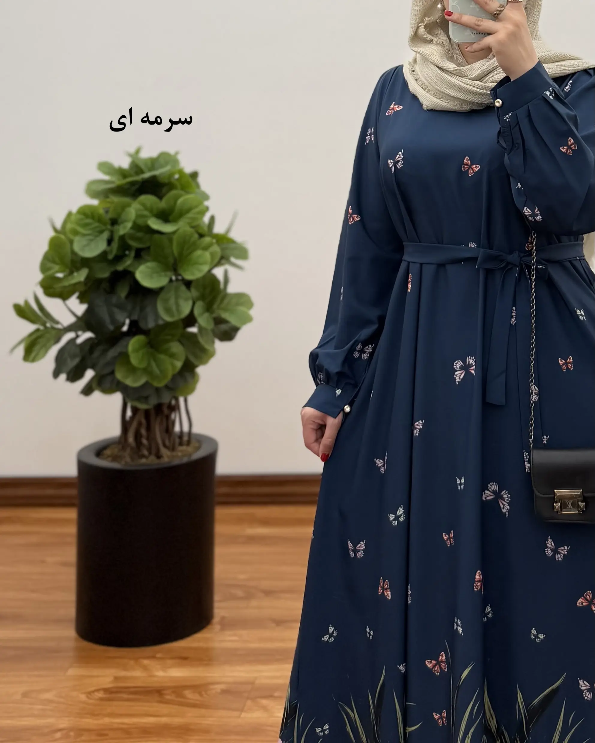 پیراهن ساحلی کلوش مدل پریسان