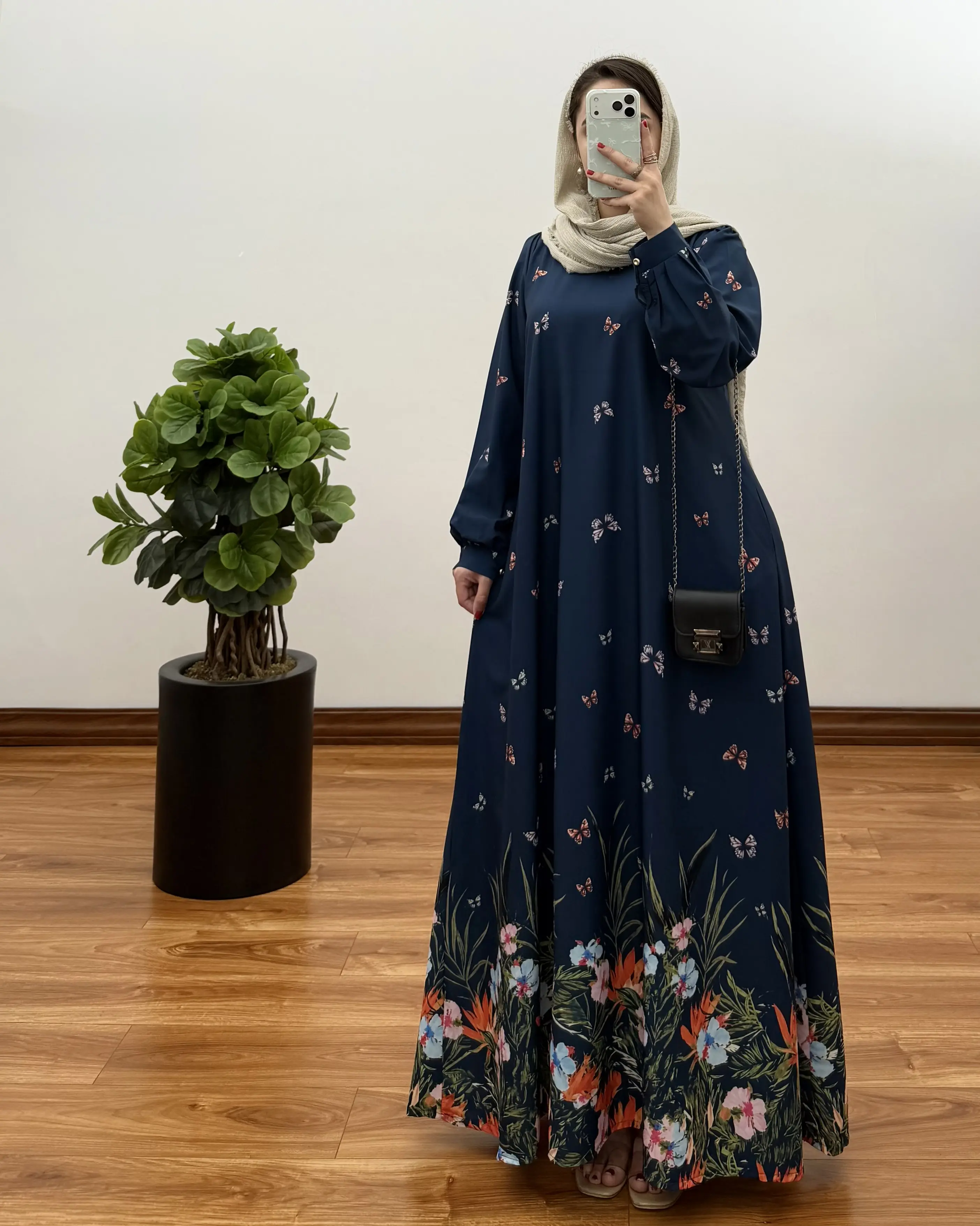 پیراهن ساحلی کلوش مدل پریسان