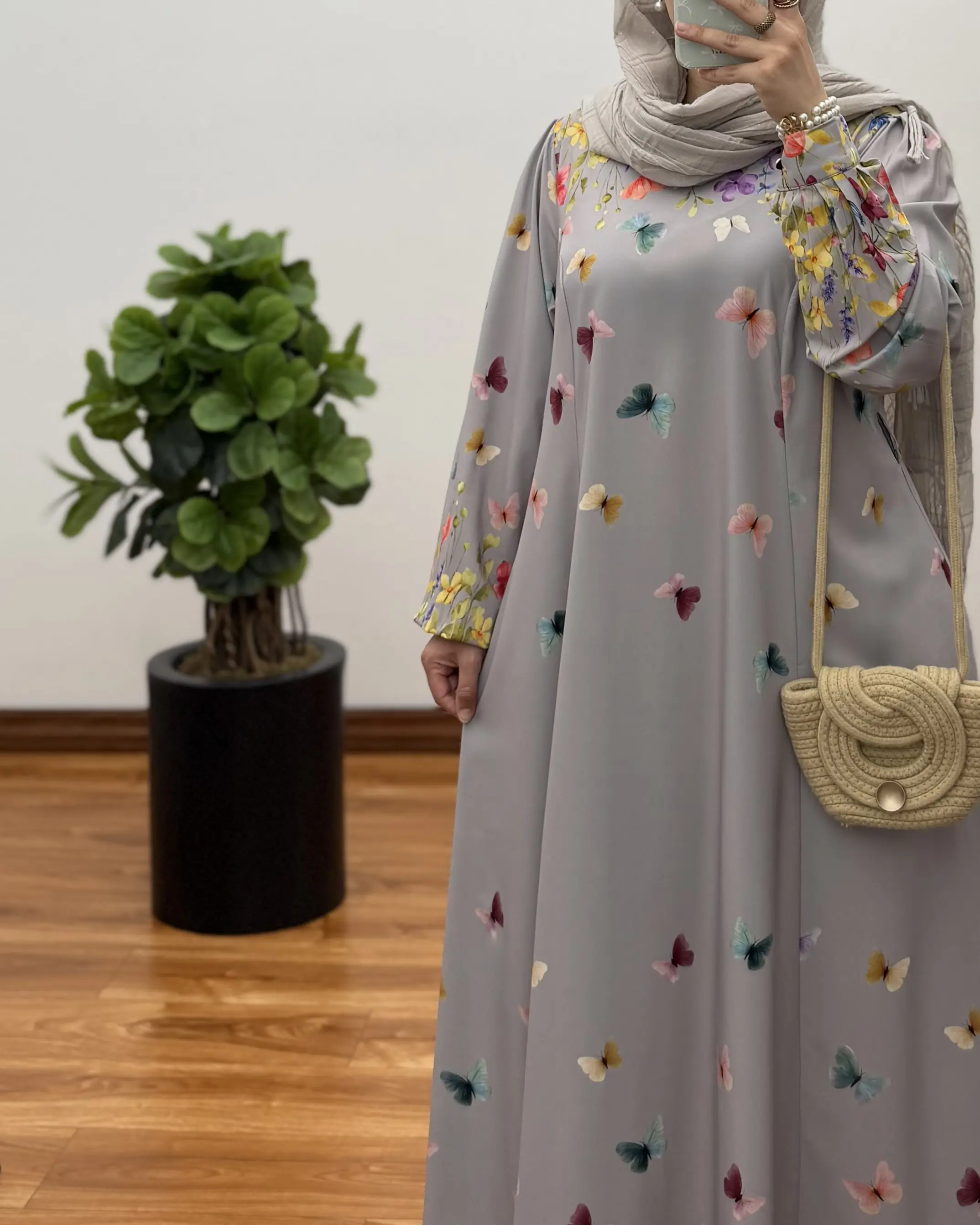 پیراهن بلند زنانه مدل ملورین
