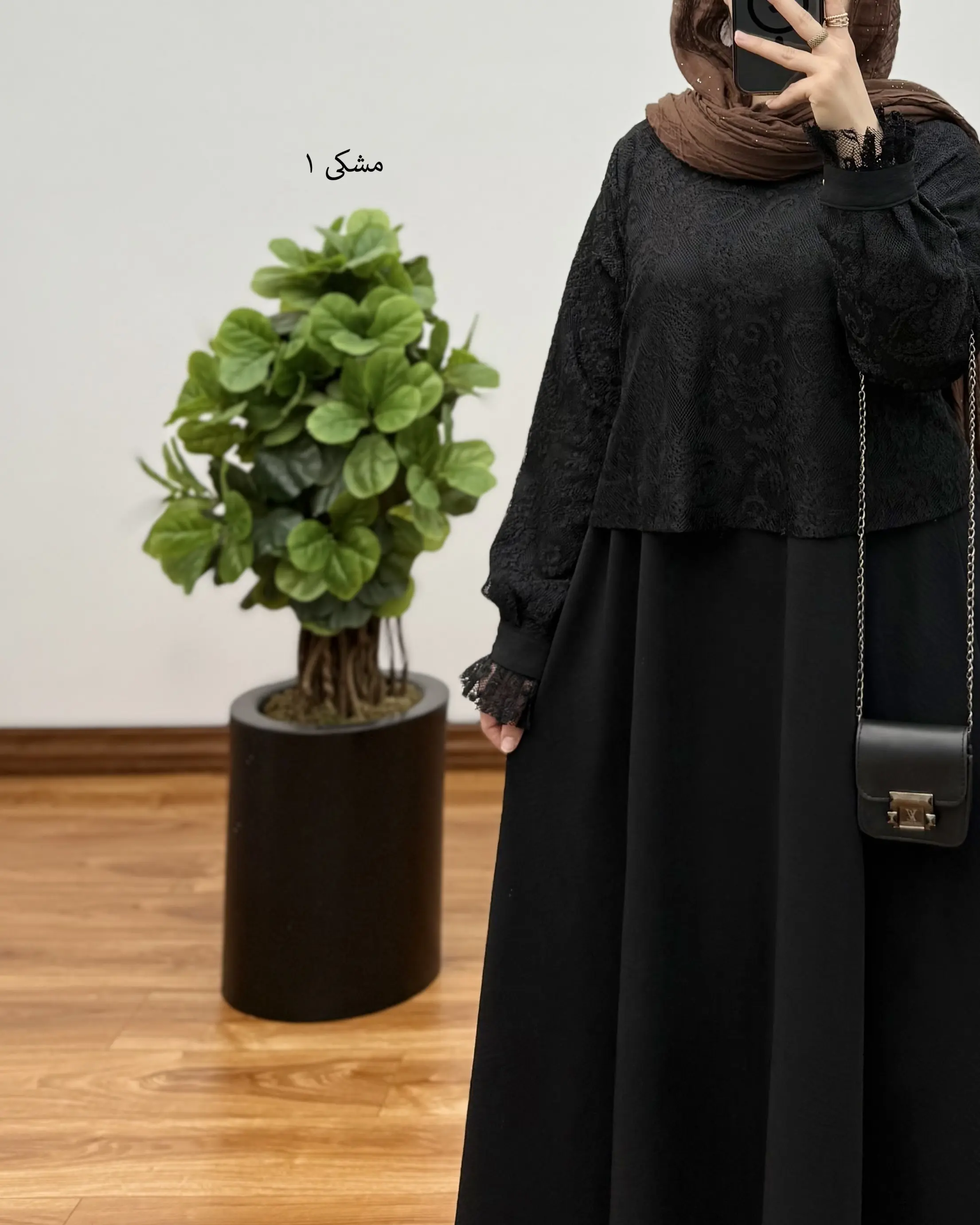 پیراهن مانتویی تمام کلوش مهیاس