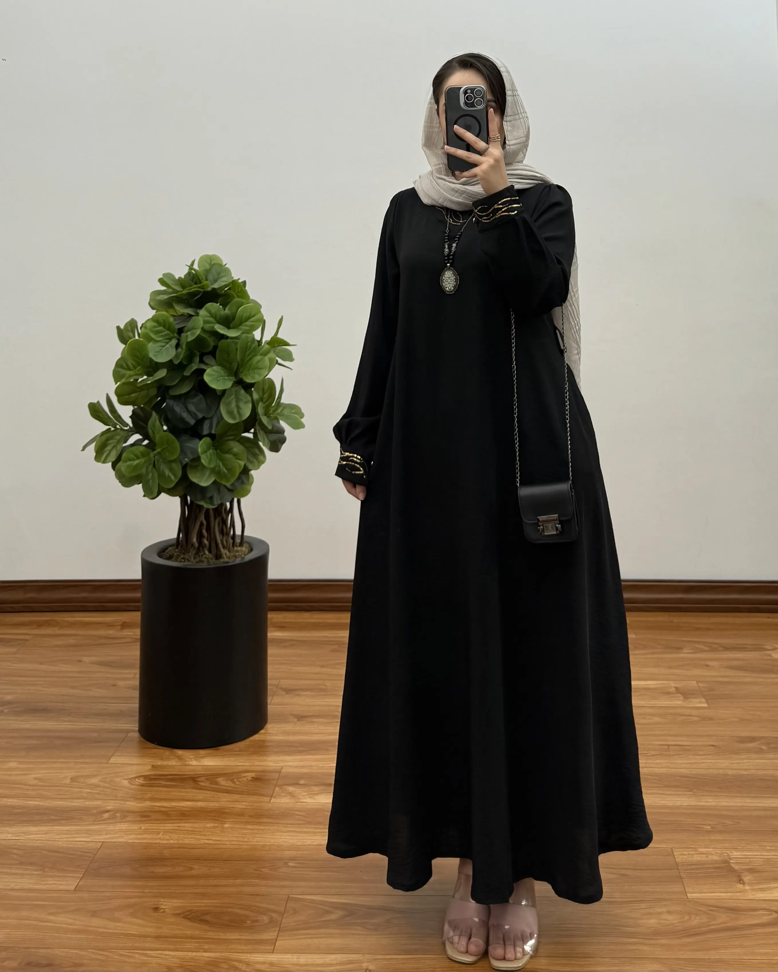 پیراهن مانتویی سوپر کلوش پولکی