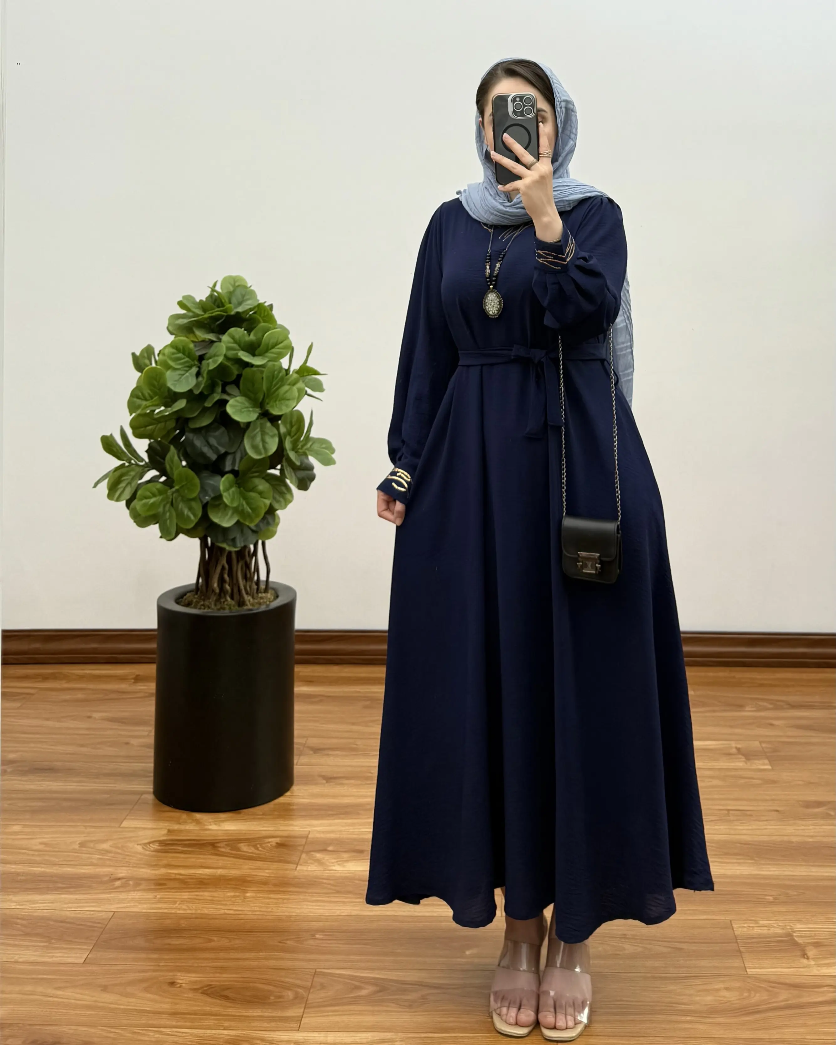 پیراهن مانتویی سوپر کلوش پولکی