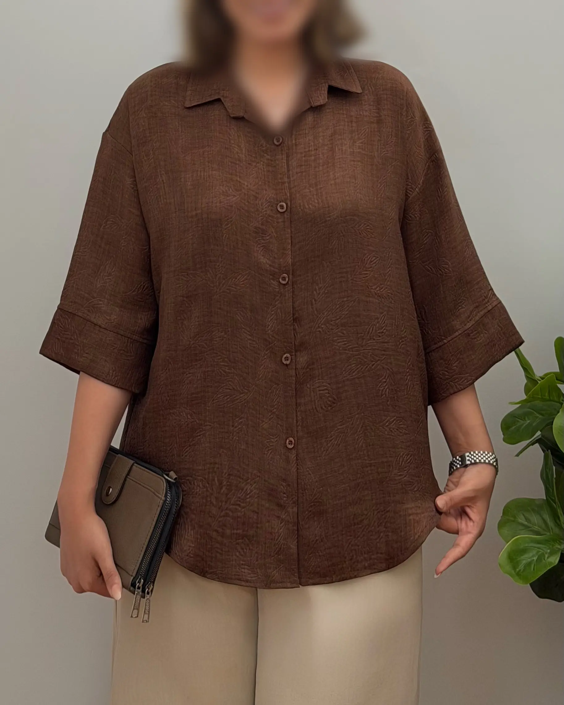 شومیز صوفیا مدل برگ