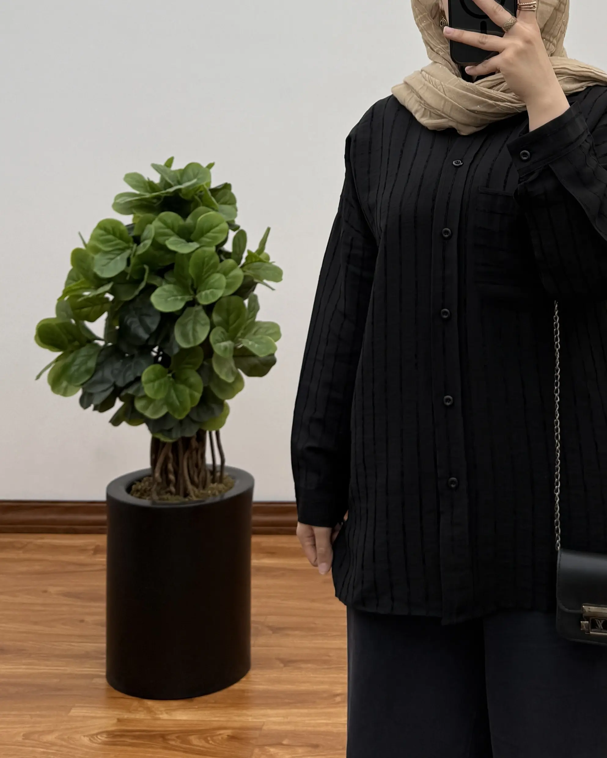 شومیز پلوتی تک جیب مدل پری