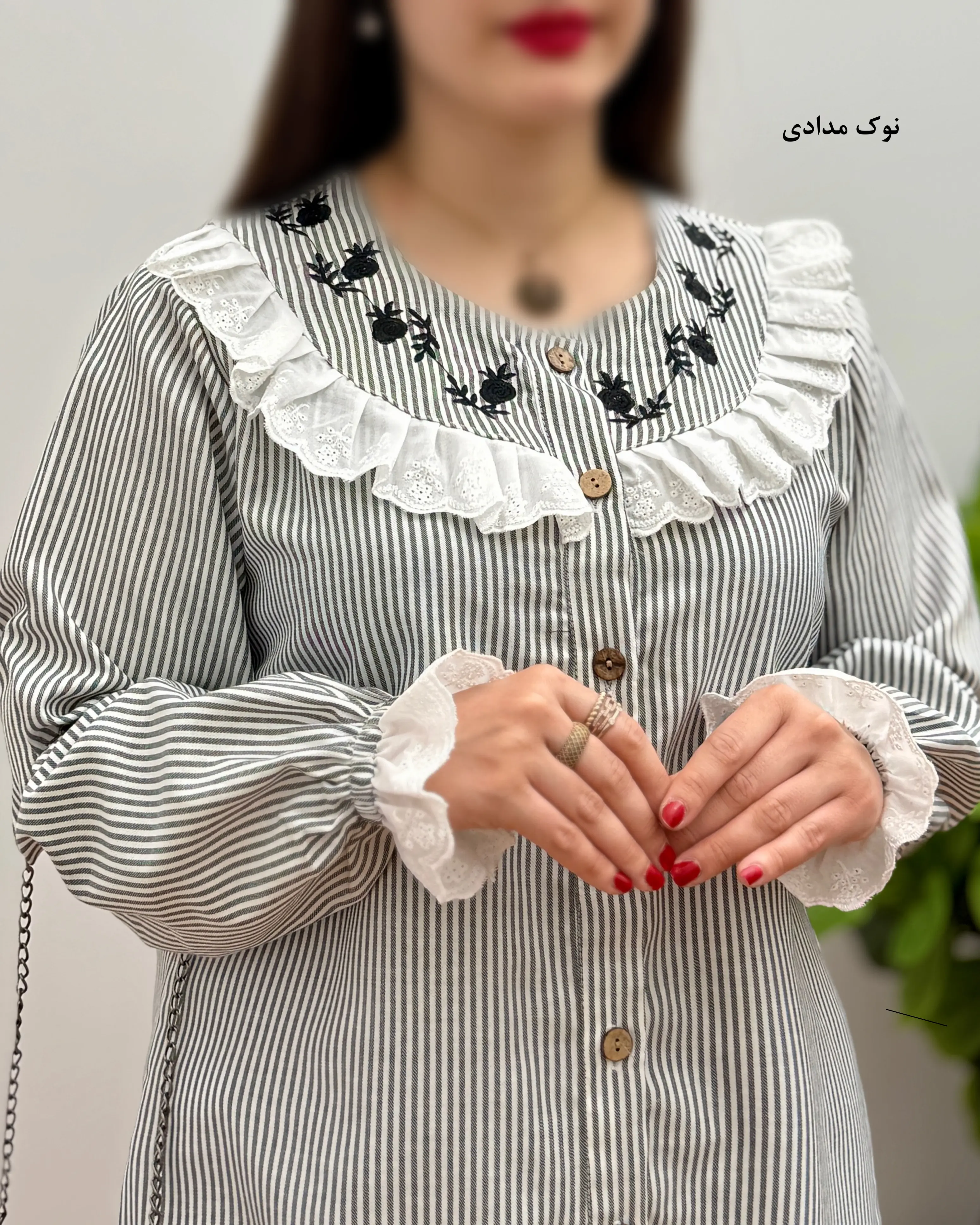 تونیک مانتویی عروسکی مدل افرا