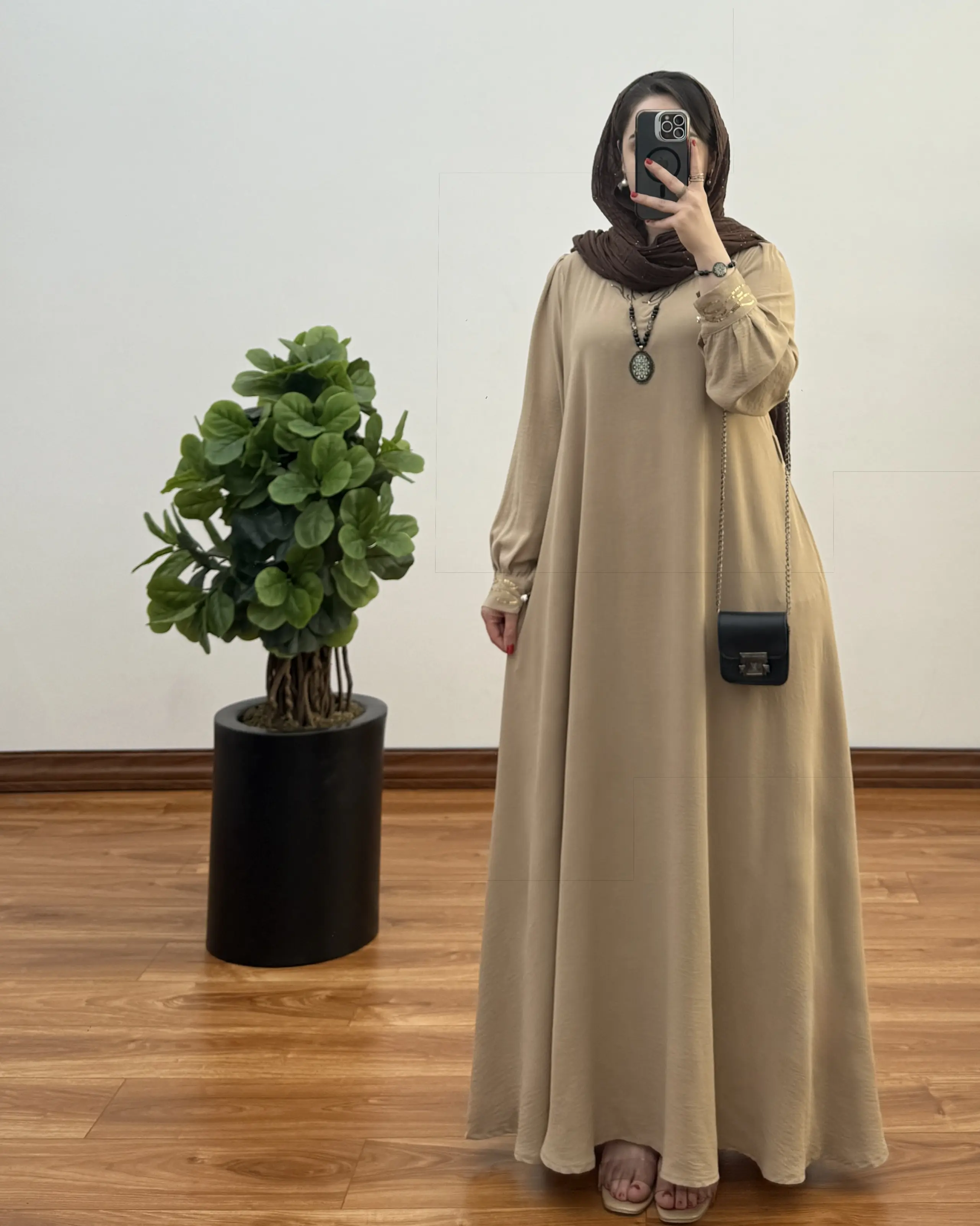 پیراهن مانتویی سوپر کلوش پولکی